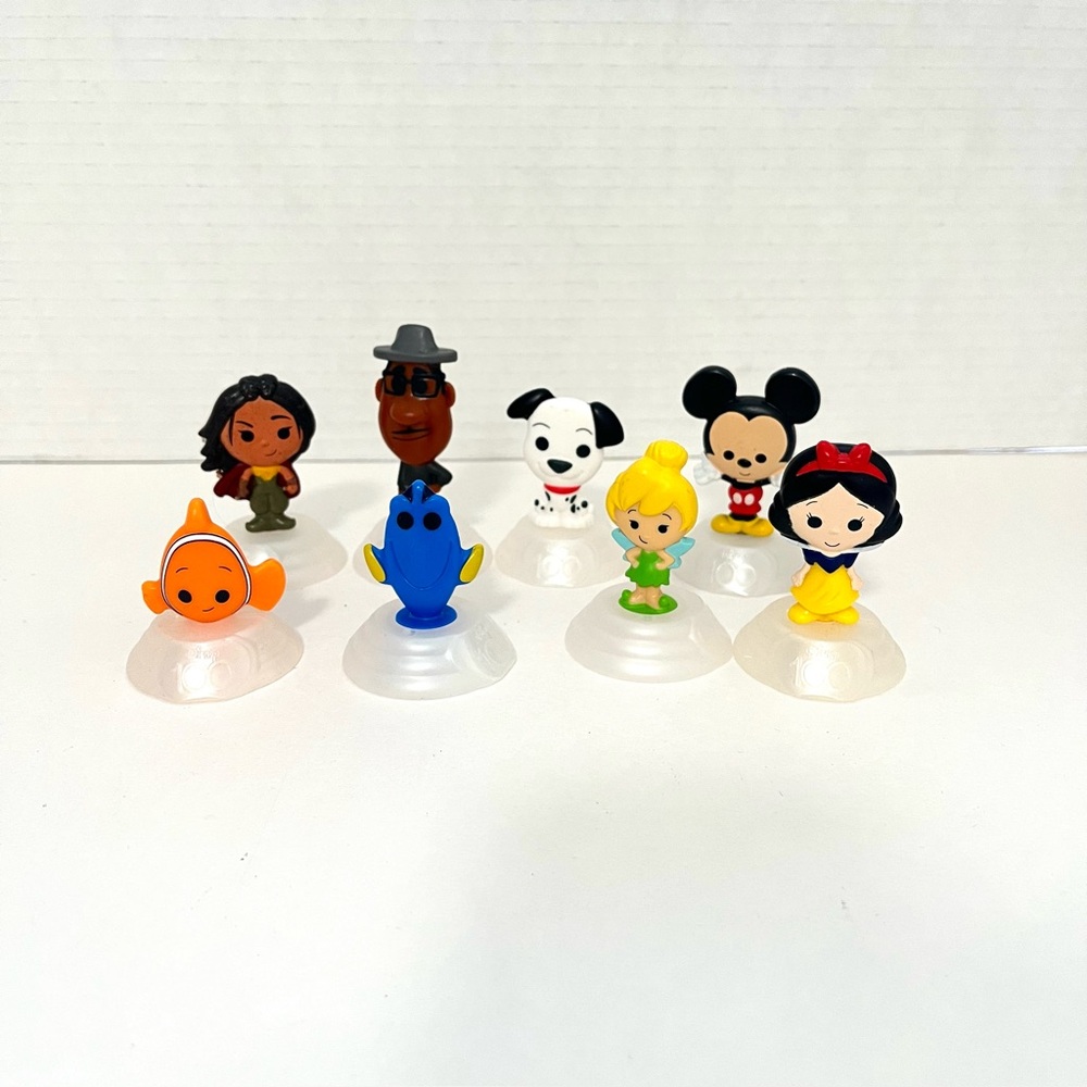 Mcdonald's Disney 100 Year  Happy Meal Toy Lot of 8.